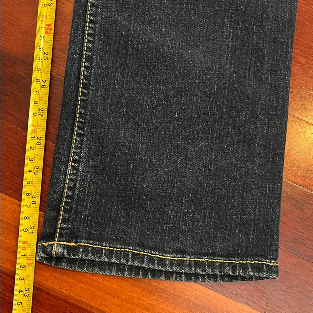 Womens 32 Hudson Straight leg dark blue jeans - Picture 6 of 11